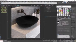 Onyx Stone Texture in 3dsmax & V-ray 6 - Backlit Marble Stone