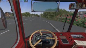 OMSI 2 Поездка на LIKINO 677 - ЛиАЗ 677 Карта чистогорск Маршрут 41