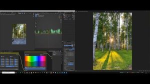 Birch Forest Timelapse Creation | Blender & Octane Engine Tutorial