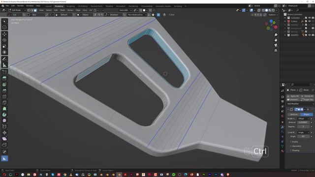 Hard Surface Bevel Shading Issues in Blender смотреть онлайн