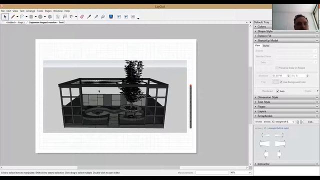 Layout for SketchUp - Inserting, scaling and choosing views of a SketchUp file