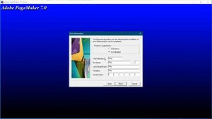 How to install Adobe Pagemaker 7.0