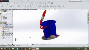 Dustbin 3D model  # Solidworks