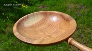 Эксперимент. Ёмкость с разной толщиной стенок - A Bowl different wall Thicknesses. Woodturning