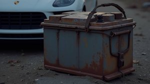 Разрядился АКБ Порше Макан