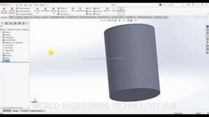 HOW TO MAKE GLASS WITH SOLID WORKS ! SOLIDWORKS TUTORIAL