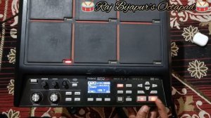 Roland Spd sx tempo system/sampling pad mai tempo kaise badhaye