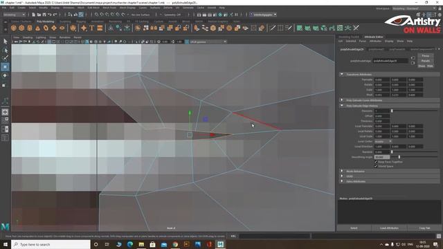 (Part-7 ) LIPS Modeling in 3D Maya | Autodesk 3D Maya character modeling Body Photo Realistic |