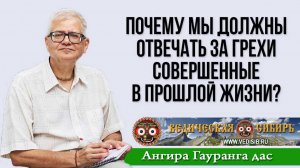 Почему мы должны отвечать за грехи совершенные в прошлой жизни?