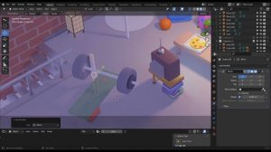 How to make a cozy illustration in blender? 2D to 3D Process