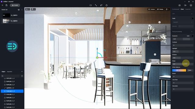 D5 RENDER REALISTIC RENDER TUTORIAL #12 COFFEE ROOM INTERIOR смотреть онлайн