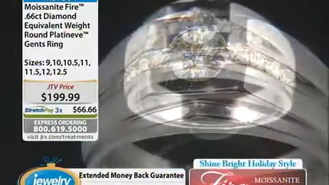 Moissanite Fire With Mandy 10 20 2013 12 00 AM Jewelry Television YouTube смотреть онлайн