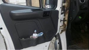 Обогрев водительской двери  ГАЗЕЛЬ NEXT. Доработка дверной панели для зимы от печки автомобиля.