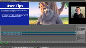 4 - Blender Video Editing (Select, Grab, and Cut strips)