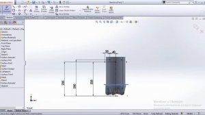 SolidWorks Water Bottle