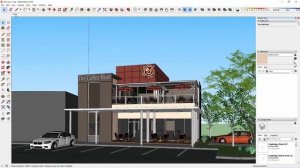 CARA AMBIL SUDUT KAMERA DI SKETCHUP DAN CARA MENGATURNYA