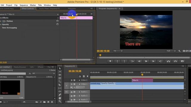 adobe premiere tutorial beginner 4