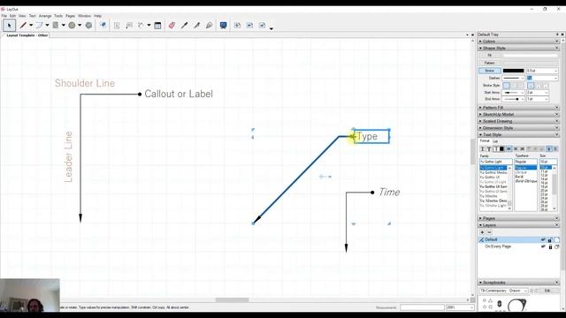 Layout for SketchUp - Callouts or Labels