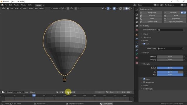Mesh Deform Modifier in Blender
