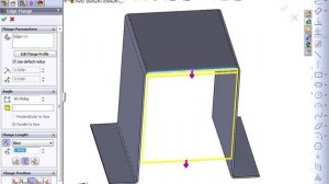 Solidworks 2012 Tutorial | Intro to Sheet Metal