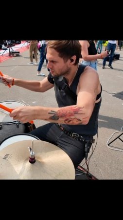 А какие ассоциации у вас с этим ритмом #smattdrum #concerts #music #rocknmob2024 #mob #drummers