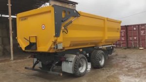 Первый тракторный прицеп WIELTON Agro в России!