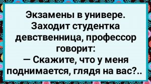 Как Девственниц@ Экзамен Сдавала! Большой Сборник Свежих Смешных Анекдотов!