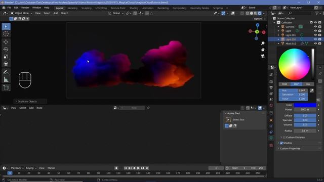 Fantasy Dreamy Clouds Render - Blender Tutorial