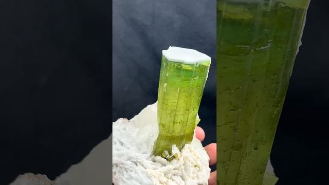 Tourmaline with Quartz from Paprok Afghanistan | Fine Art Minerals | #specimen #tourmaline #crystal смотреть онлайн