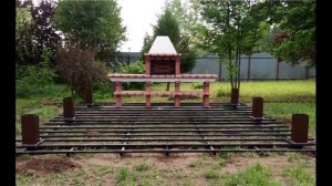 Выполнили монтаж зоны отдыха "Барбекю"