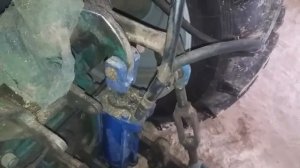 Установка гидрораспределителя МР-80 4/4-222 на ЮМЗ-6. Неисправность гидроцилиндра Ц-90