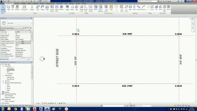 Revit 2016 - Project B: #5 Reference Planes