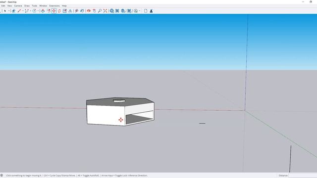 SketchUp 2024 : Tutorial 1 Initial controls
