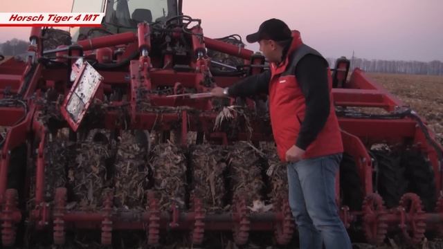 Horsch Tiger 4 MT: тест-драйв в Украине