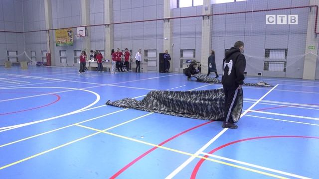 В спорткомплексе «Олимп» состоялось патриотическое спортивное мероприятие для орлят