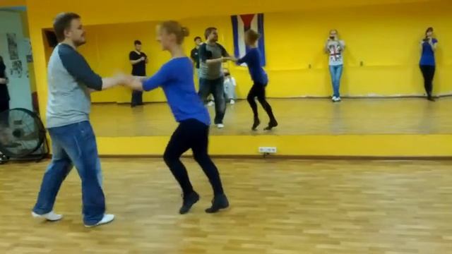 Salsa NY Class 2014 04 08 Den&Mary смотреть онлайн