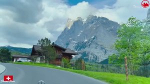 Гриндельвальд, Швейцария 4K | Самая красивая деревня Швейцарии - швейцарская долина