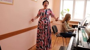 Устюжанина Лилия Александровна исполняет "Весенние воды" С Рахманинова