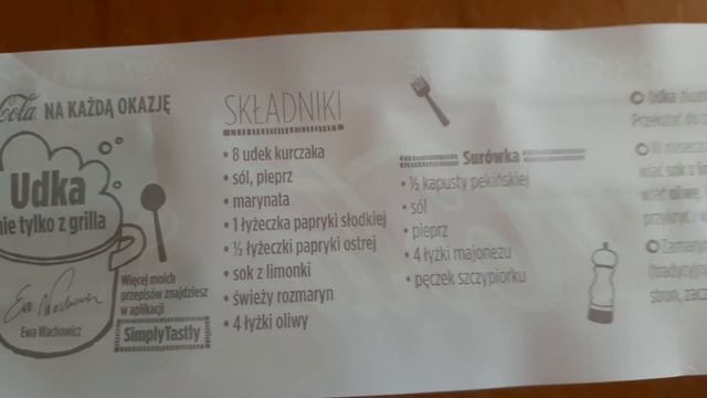 Польская CocaCola с кулинарными рецептами. смотреть онлайн