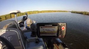 HUMMINBIRD HELIX 5 SI GPS COMBO - summertime bluegill fishing