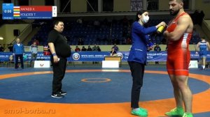 Первенство России-2020. 1/2 финала. Хагаев - Коцоев
