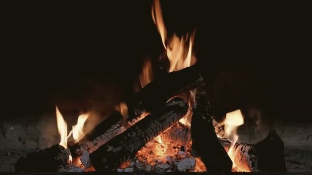 Расслабляющие звуки костра леса  Сура Аль-Кахф