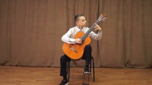 Волков Матвей, гитара, 3 группа