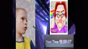 Мини-спидран побега из детского сада в роблокс! Tema play