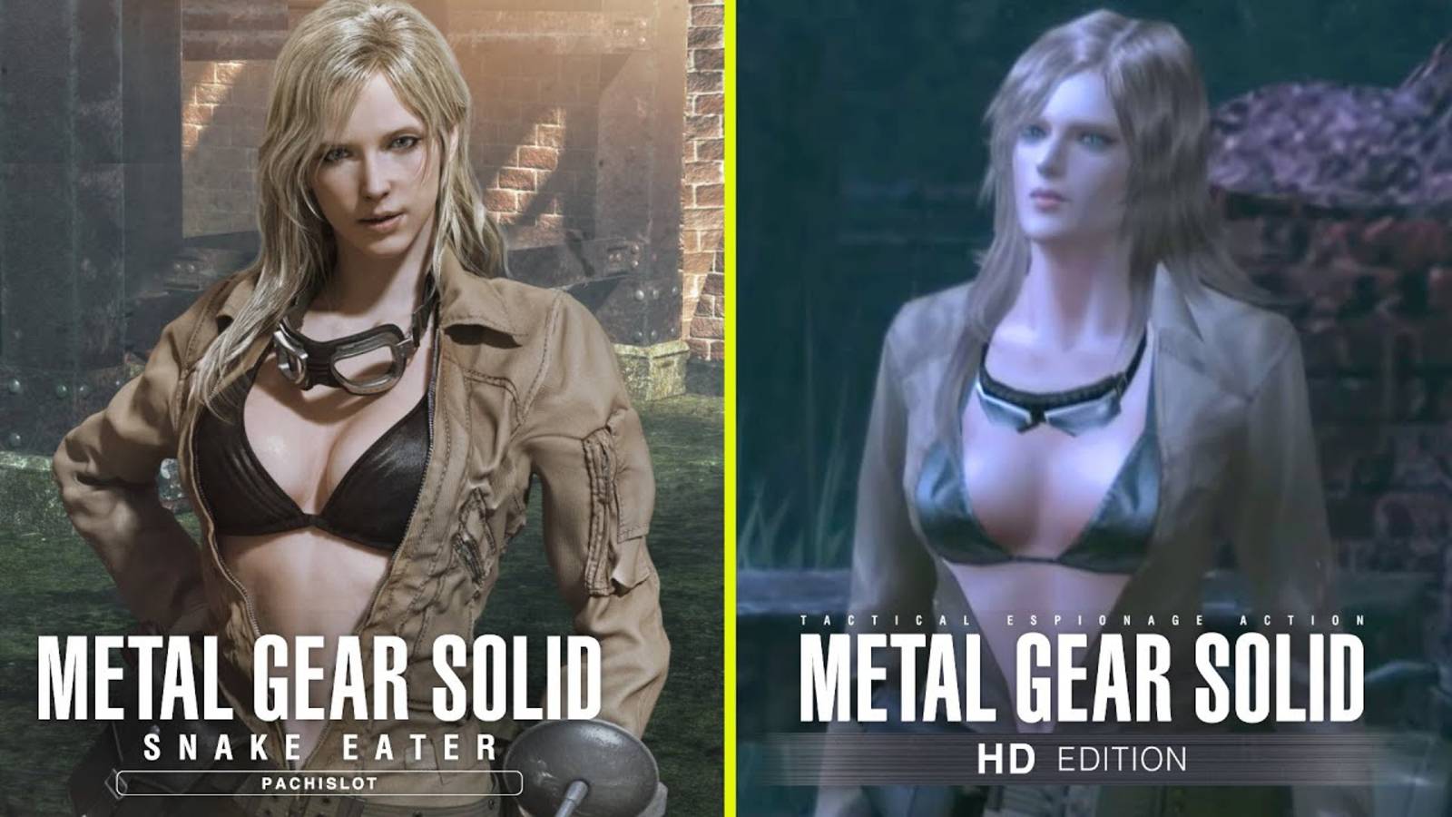 Metal Gear Solid 3: Пожиратель Змей Пачинко против Оригинальной коллекции HD