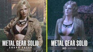 Metal Gear Solid 3: Пожиратель Змей Пачинко против Оригинальной коллекции HD
