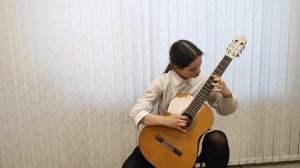 И.С. Бах Прелюдия BWV 998, исп. Снегур Софья, МБУ ДО ДШИ №55