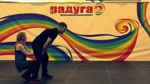 Salsa show. Mani picao-Ricky Campanelli #dvoevzale   Performance in the Rainbow 2016