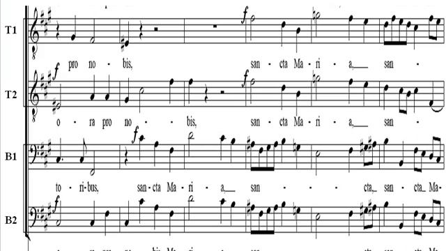 Tenor1 Ave Maria Mendelssohn Op23 Score смотреть онлайн