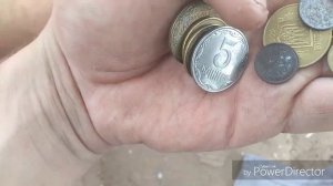 Коп на городском пляже с комрадом. Море находок.